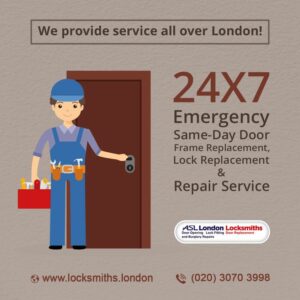 Emergency Same Day Door Replacement, Lock Replacement & Door Repair Service in London