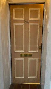 Panel Wooden Door Replacement After Burglary Repairs London