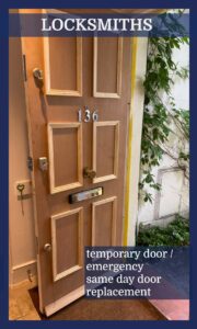 Temporary Emergency Same Day Door Replacement Service in London