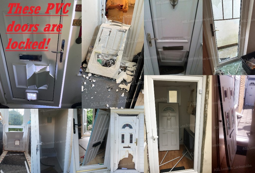 Burglary Happened When Users Spend Money on PVC Doora and Expensive Locks System