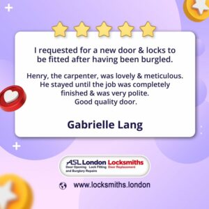 Testimonials of New Door Replacement Service Users in London